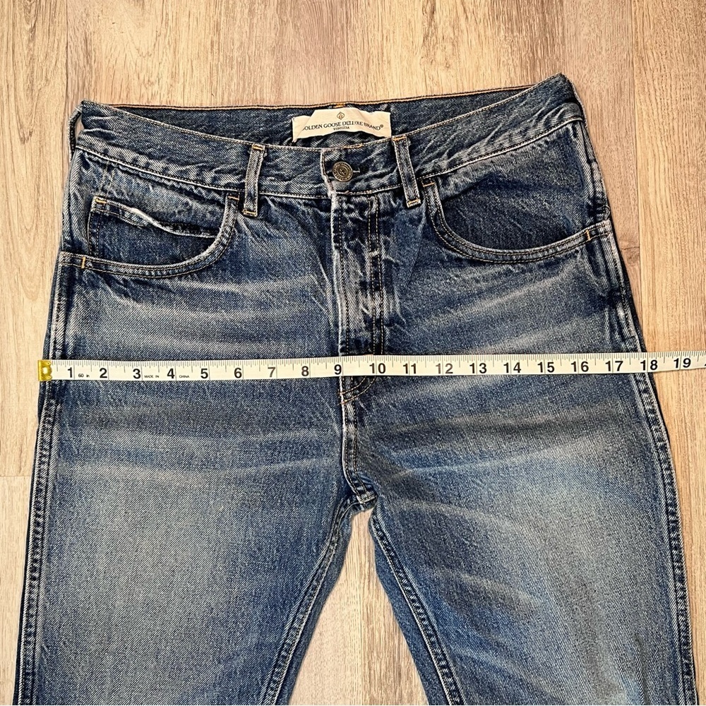Golden Goose Deluxe Brand Blue Jeans It's Like A Small Size - Picture 8 of 14